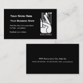 お笑い芸人が名刺をからかう 名刺 (正面/裏面)