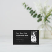 お笑い芸人が名刺をからかう 名刺 (スタンド正面)