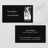 お笑い芸人が名刺をからかう 名刺 (正面/裏面)