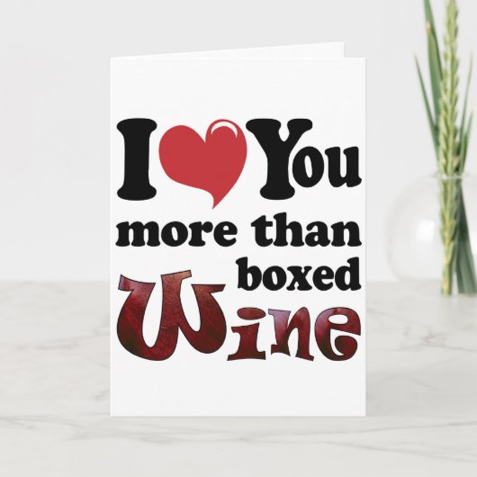 お箱入りワインより好き シーズンカード (正面)