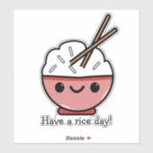 お米の日を過ごす シール (シート)