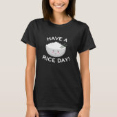 お米の日を過ごす Tシャツ (正面)