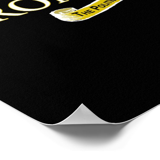 お米を飲む ポスター (角)