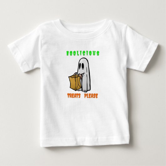 お粗末なお菓子 ベビーTシャツ (正面)