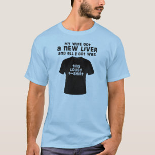 お粗末なTシャツ/妻/肝臓 Tシャツ