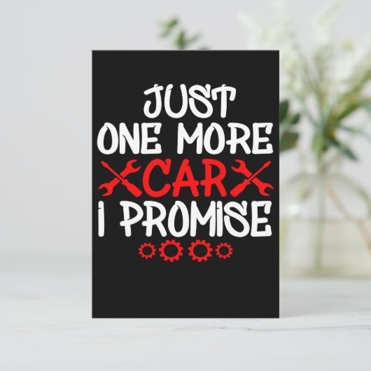 お約束の車をもう1台 サンキューカード (スタンド正面)