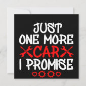 お約束の車をもう1台 招待状 (正面)