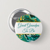 お素晴らしじいちゃん |少年の赤ちゃんシャワーボタン 缶バッジ (正面&裏面)