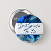 お素晴らしじいちゃん |少年の赤ちゃんシャワーボタン 缶バッジ (正面&裏面)