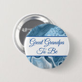 お素晴らしじいちゃん |少年の赤ちゃんシャワー 缶バッジ (正面&裏面)