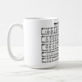 お素晴らし前    コーヒーマグカップ