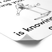 お素晴らし客様のゴールに対する障害 ポスター (角)