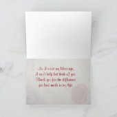 お素晴らし母様のご多幸をお祈り サンキューカード (内部)