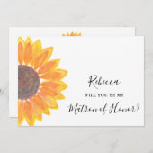 お素朴前は名誉の天下だ 招待状 (正面/裏面)