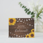 お素朴前は花嫁の世話になる インビテーションポストカード (スタンド正面)