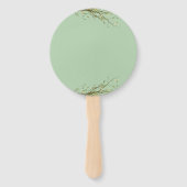 お素朴礼メッセージカード ハンドファン (裏面)