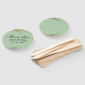 お素朴礼メッセージカード ハンドファン (組立なし)