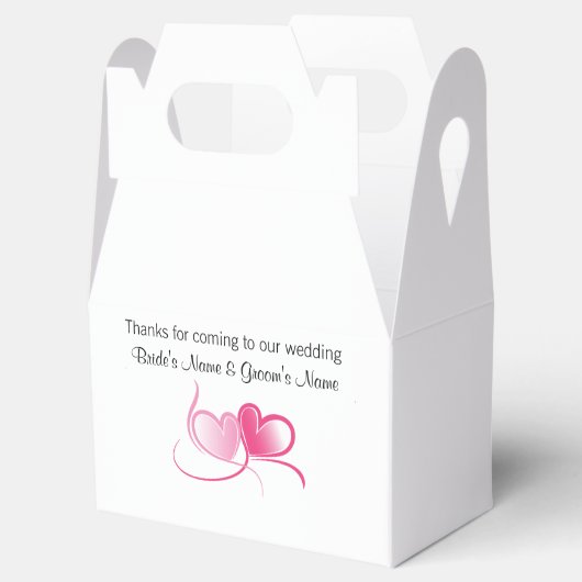 お結婚土産、贈り物、お客様への贈り物 フェイバーボックス (オープン)