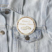 お結婚土産、贈り物、お客様への贈り物 缶バッジ (インサイチュ)