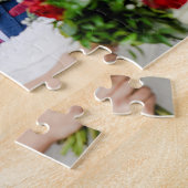 お結婚客様の写真 ジグソーパズル (側面)