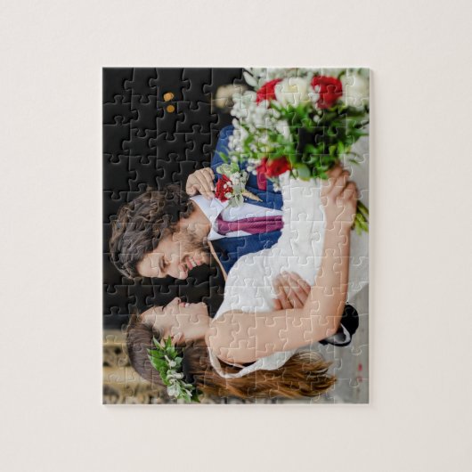 お結婚客様の写真 ジグソーパズル (縦)