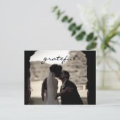 お結婚礼の手紙はがき ポストカード (スタンド正面)