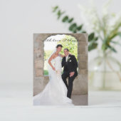 お結婚礼の手紙はがき ポストカード (スタンド正面)