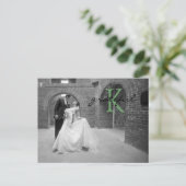 お結婚礼の手紙はがき ポストカード (スタンド正面)