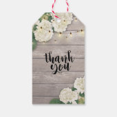 お結婚礼の花ひもライトウッド素朴 ギフトタグ (裏面)