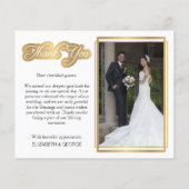 お結婚礼フォトカード (裏面)