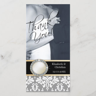 お結婚礼フォトカード サンキューカード