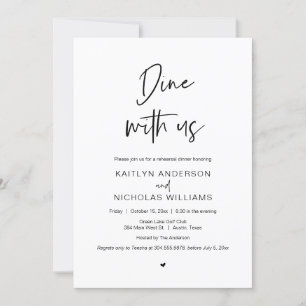 お結婚食事を頂戴 招待状