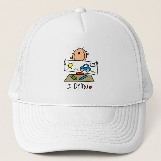 お絵かき キャップ (正面)