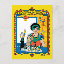 お絵を描客様のCanvas_B_ポストカード ポストカード