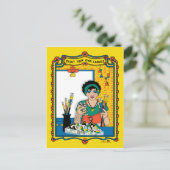 お絵を描客様のCanvas_B_ポストカード ポストカード (スタンド正面)