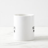 お義母さんのお気に入りの子供です面白い コーヒーマグカップ (中央)