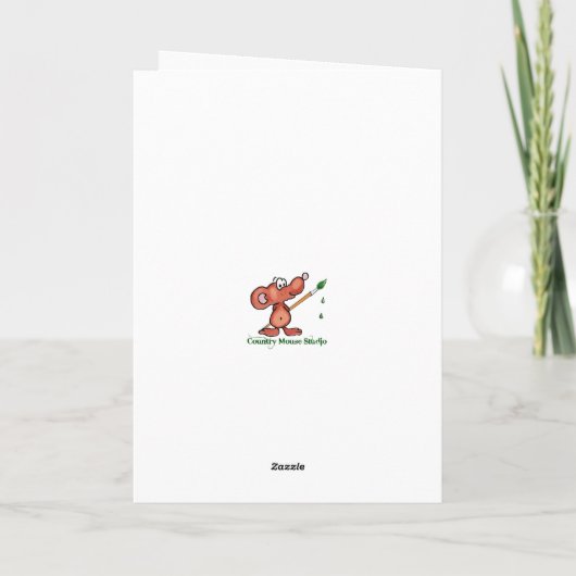 お義母さんのためのユーモアの愚か者フリー誕生日 カード (裏面)