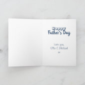 お義父さんありがとう素晴らし カード (内部)