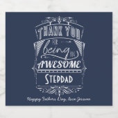 お義父さんありがとう素晴らし ビールラベル (シングルラベル)