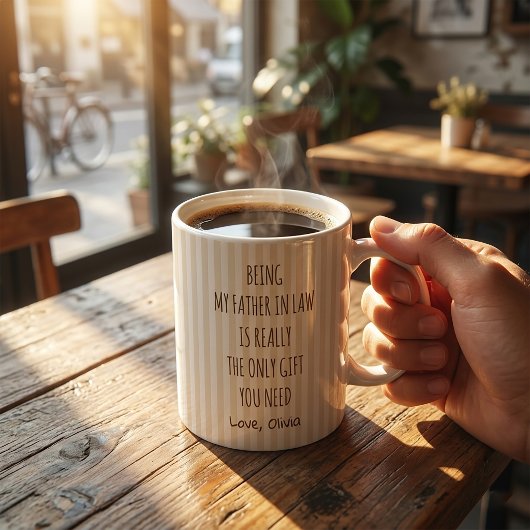 お義父さんを笑わせるマグカップ コーヒーマグカップ