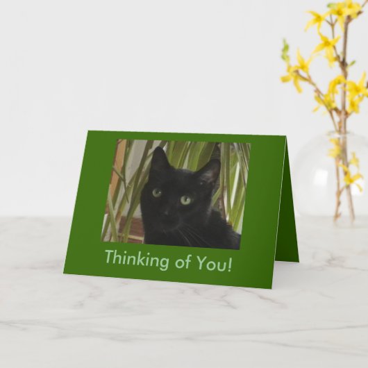 お考える前だ! カード (黄色い花)