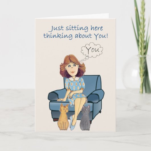 お考える前のカードは カード (正面)