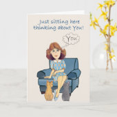 お考える前のカードは カード (黄色い花)