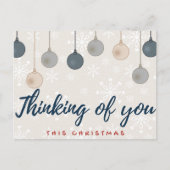 『お考える前のクリスマスはがき』 ポストカード (正面)
