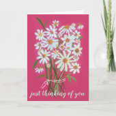 お考える前のデイジーのブーケだカスタマイズよ! カード (正面)