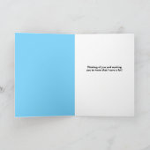 『お考える前のニ気にャロット・ユーモア』 シーズンカード (内部)