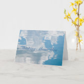 お考える前の件 カード (黄色い花)