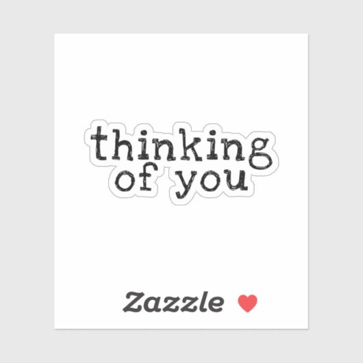 お考える前の可愛い恋ことわざシール シール (シート)