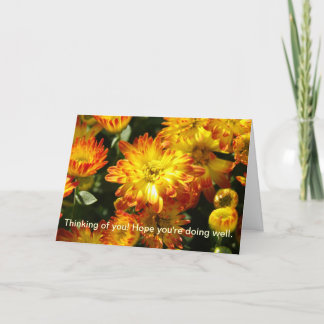 お考える前の！おとなしく元気でいらっしゃい。 カード