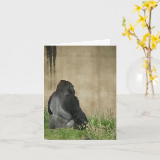 お考える前の カード (黄色い花)